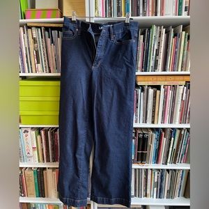 Lands’ End Jeans 8 Wide